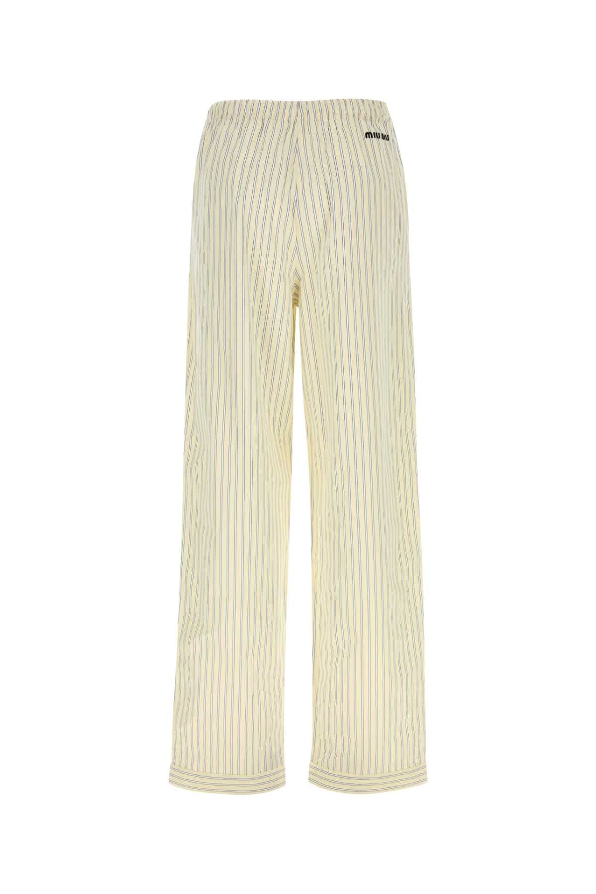Crema Exterior: Cotton Pantaloni