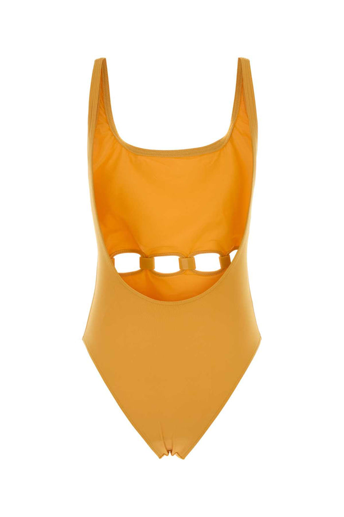 Yellow Stretch Nylon Replay Swimsuit Raphia26b Costumi Da Bagno