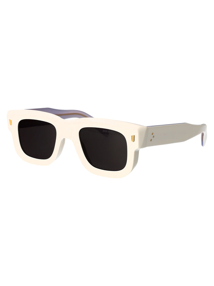 Cgsn-1402 04 White Ivory Acetate Sunglasses
