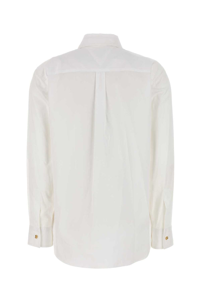 White Poplin Shirt Exterior: Cotton Camicie