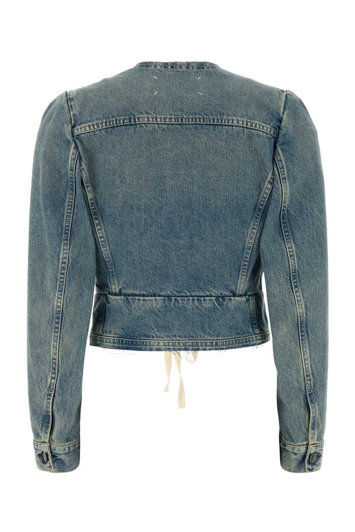Denim Jacket Iceblue Exterior: Cotton Giubbini