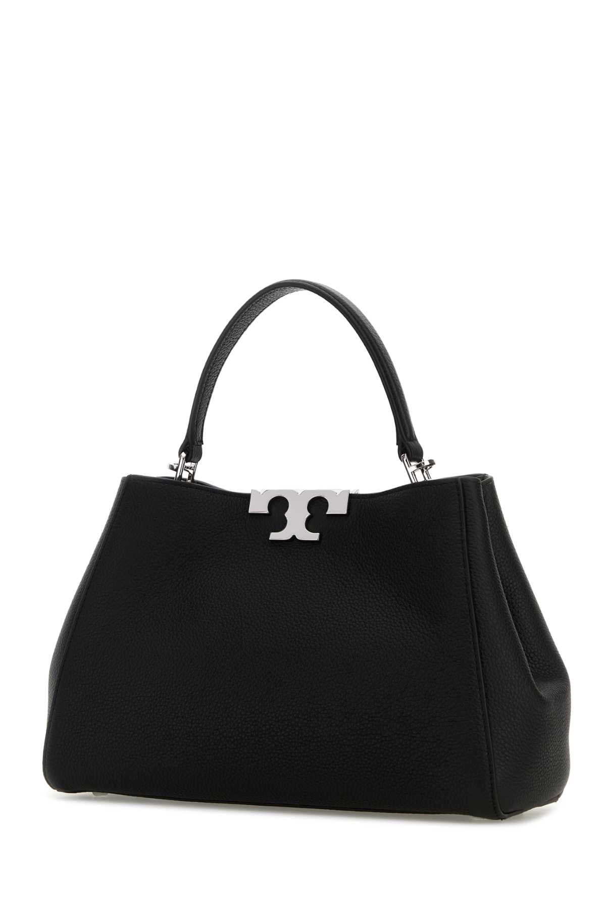 Black Leather Medium Eleanor Handbag Borse A Mano