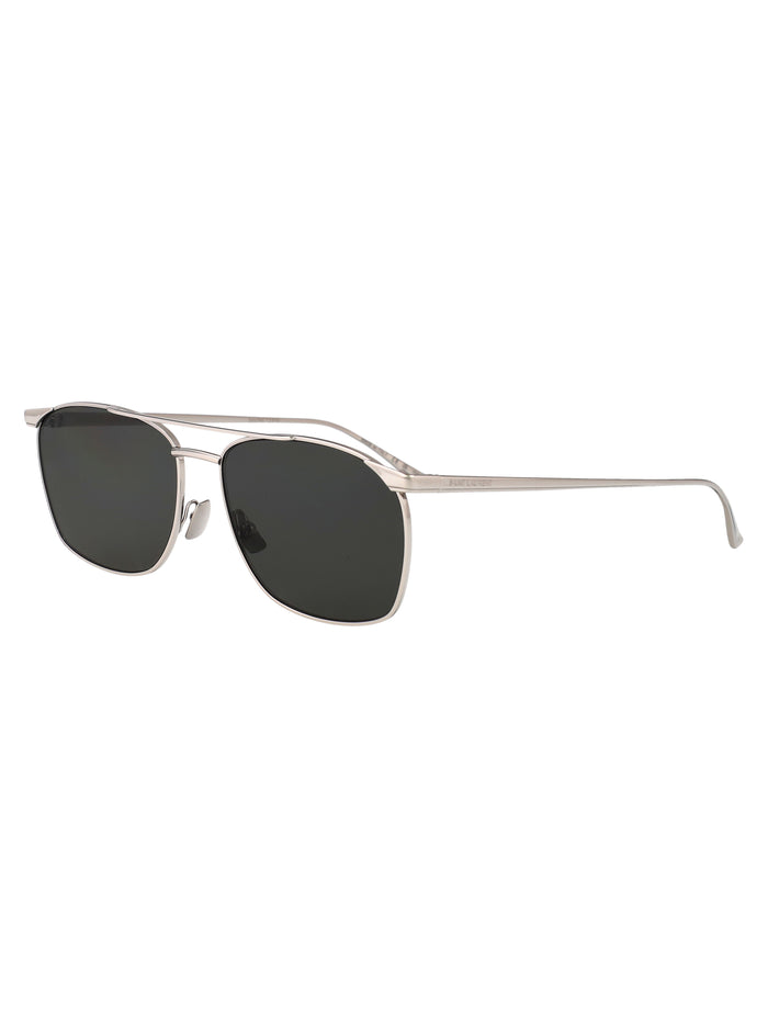 Sl 796 Vincent Silver-silver-grey Metal Sunglasses
