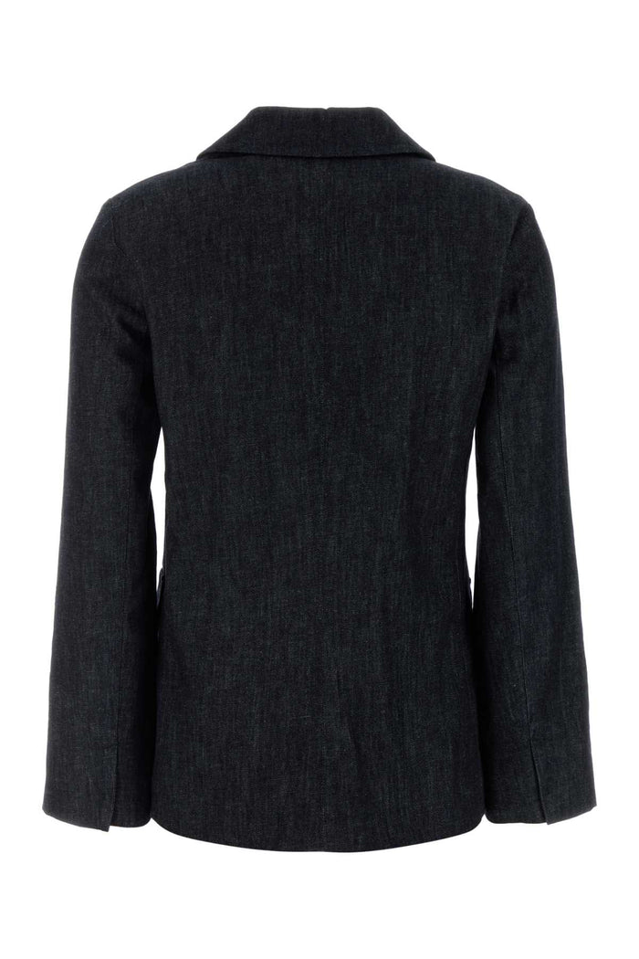 2619041141600 001 Blu Marino Exterior: Cotton Kapok Giacche E Gilet