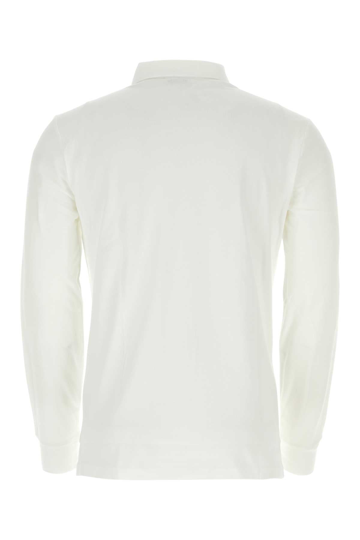 White Exterior: Cotton Polo