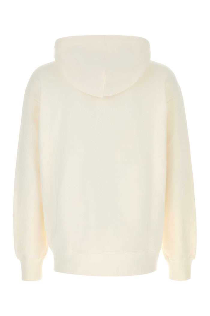 Ivory Cotton Sweatshirt Avorio Exterior: Felpe