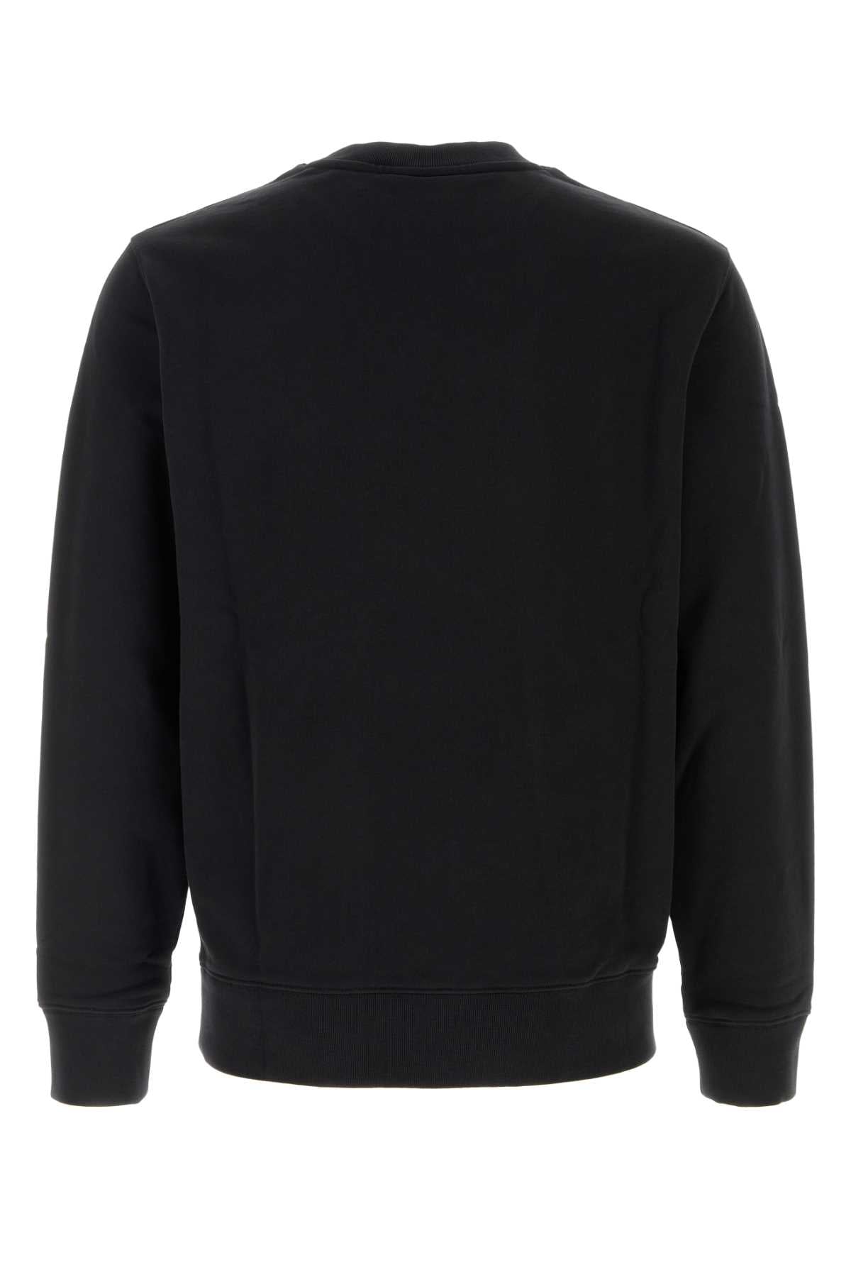 Black Exterior: Organic Cotton Felpe