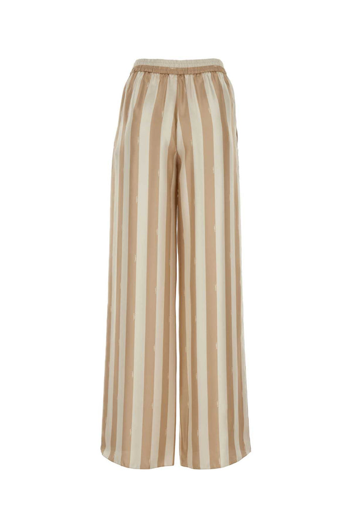 Linendesertsand Exterior: Silk Pantaloni