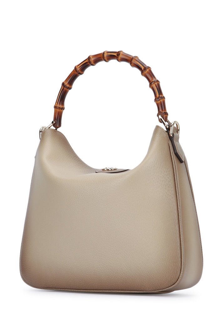 Handbag Gucci Diana Pigprint C Beige Calf Skin Borse A Mano