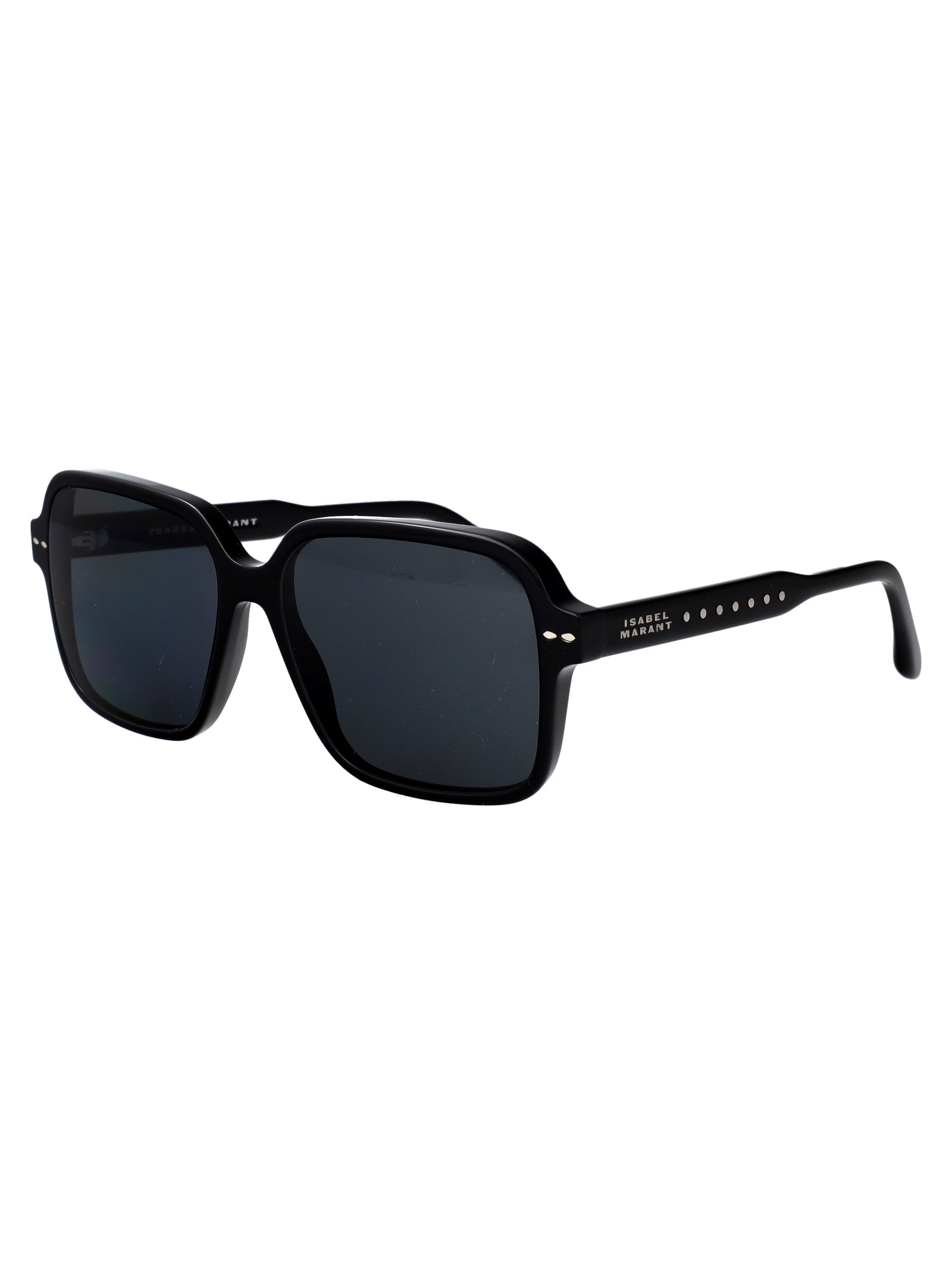 Im 0242-S 807 Black Acetate Sunglasses