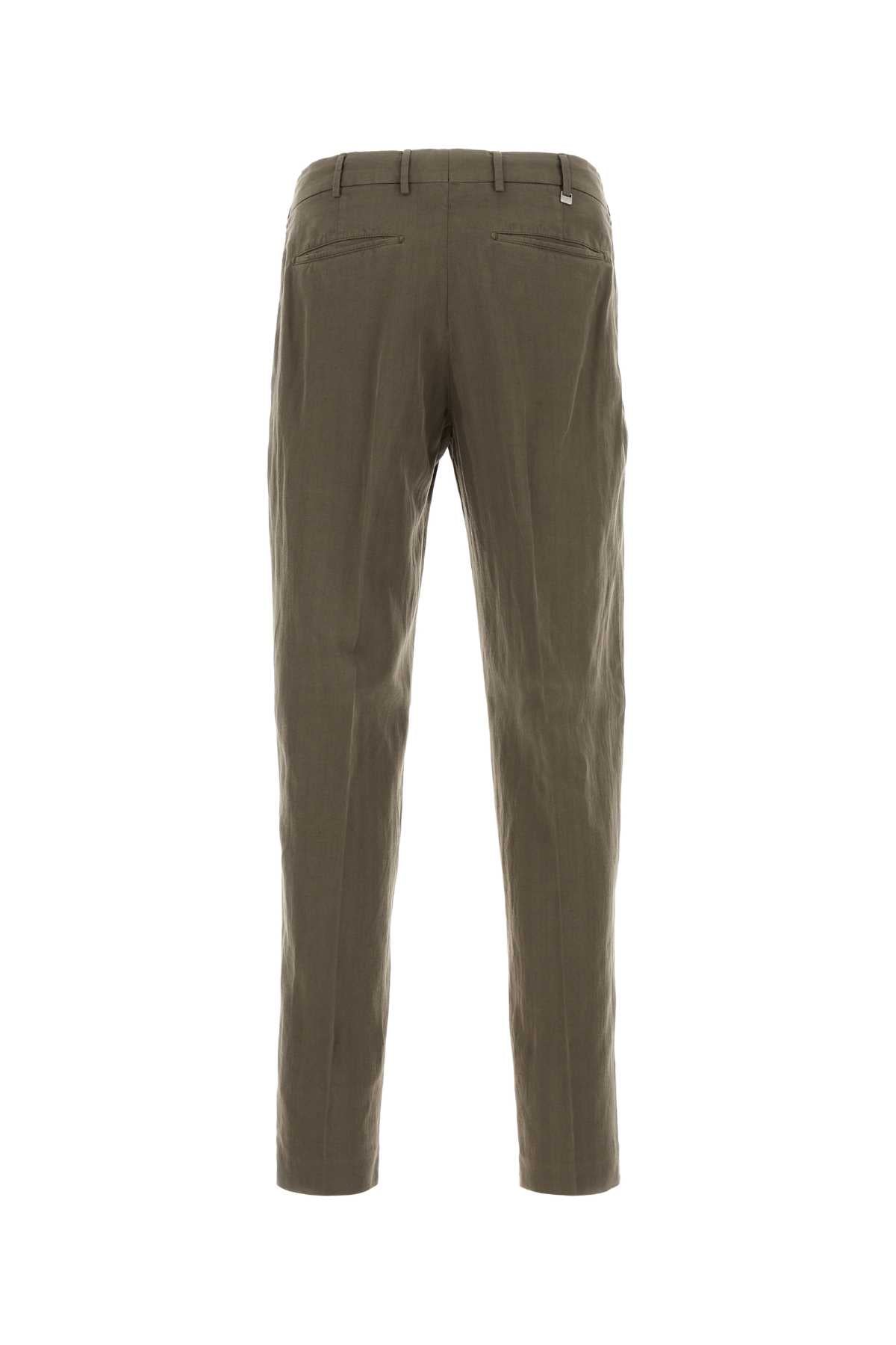Dove Grey Lyocell Blend Pant Y121 Pantaloni