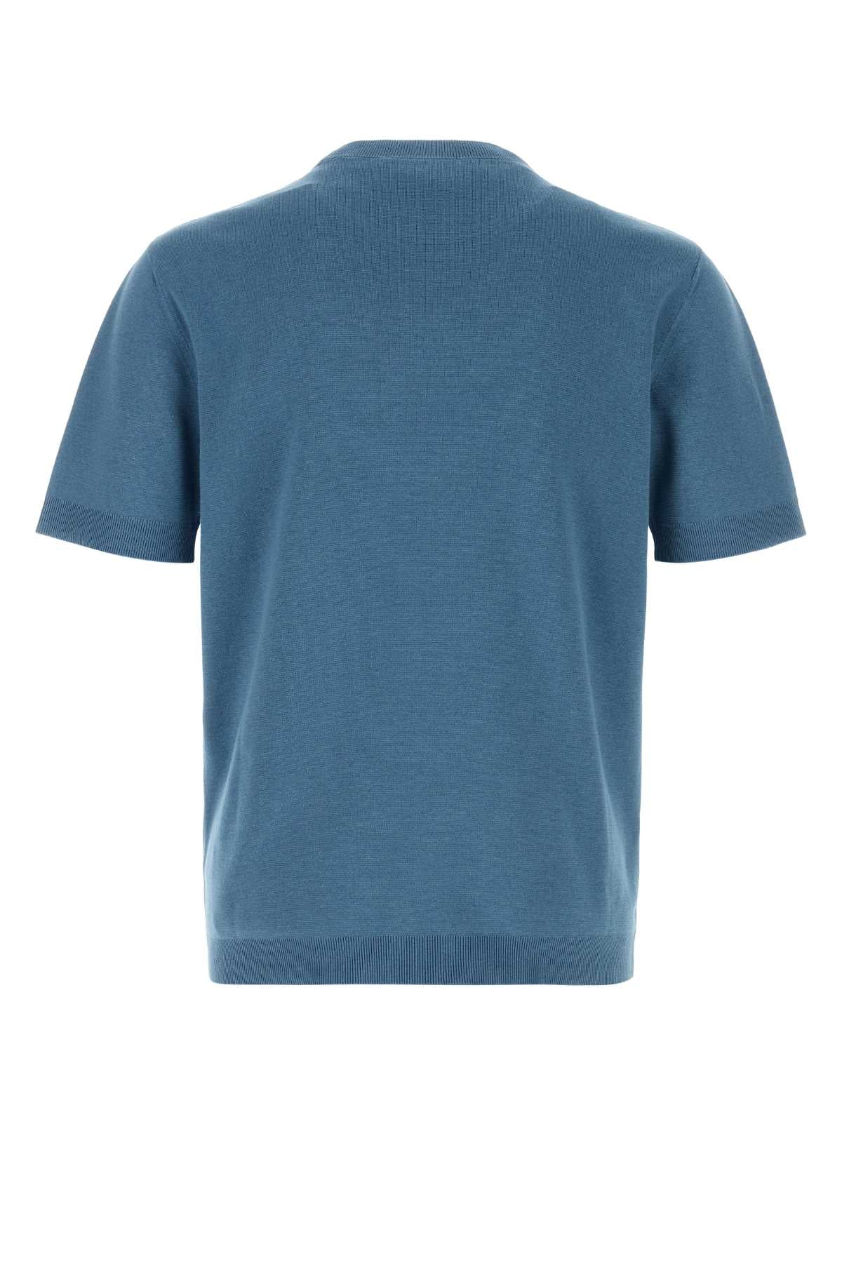 Air Force Silk Blend Sweater Dustybluebellmix Cotton Maglieria