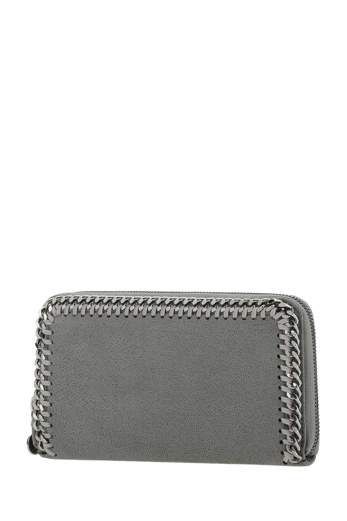 Grey Shaggy Deer Falabella Wallet 1220 Portafogli