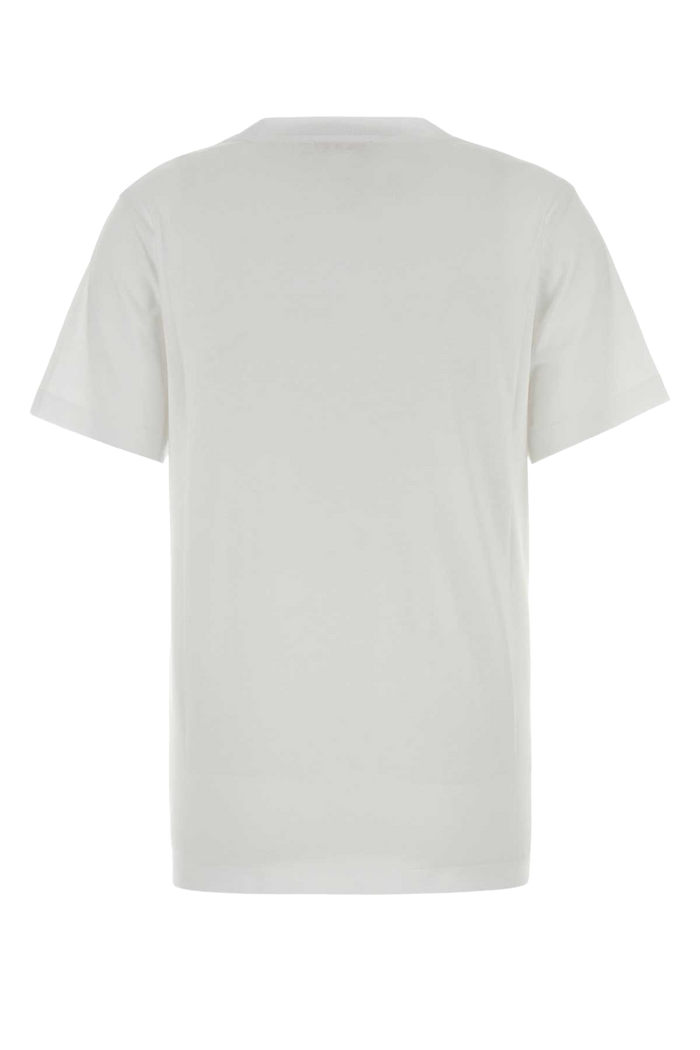 White Cotton T-Shirt Lily Exterior