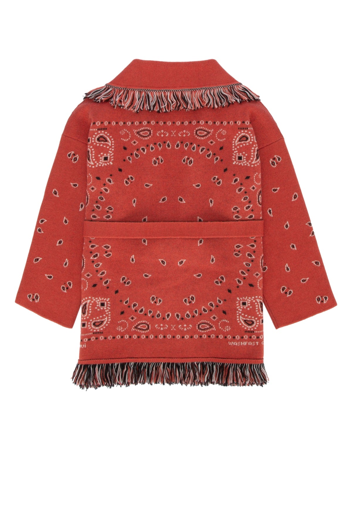 Bandana Jacquard Cardigan Redstart Multi 2684 Maglieria
