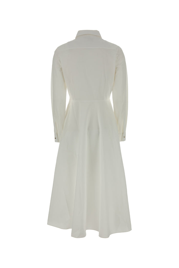 Dress Whitemix Cotton Abiti