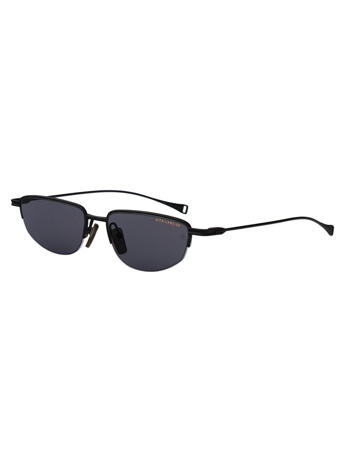 Dls131-A-02 02 Matte Black Metal Sunglasses
