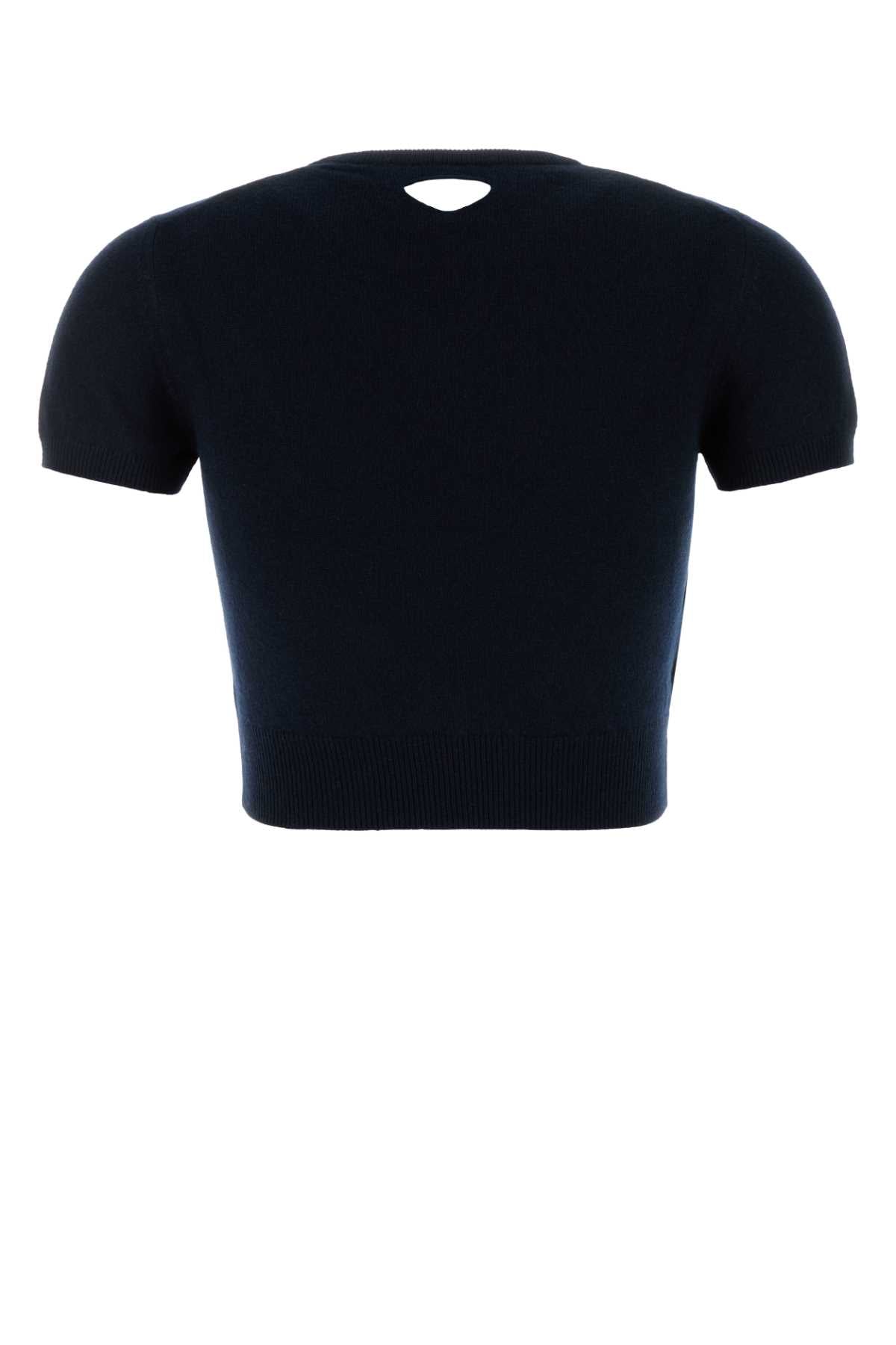 Midnight Blue Cashmere Sweater Bleu Maglieria