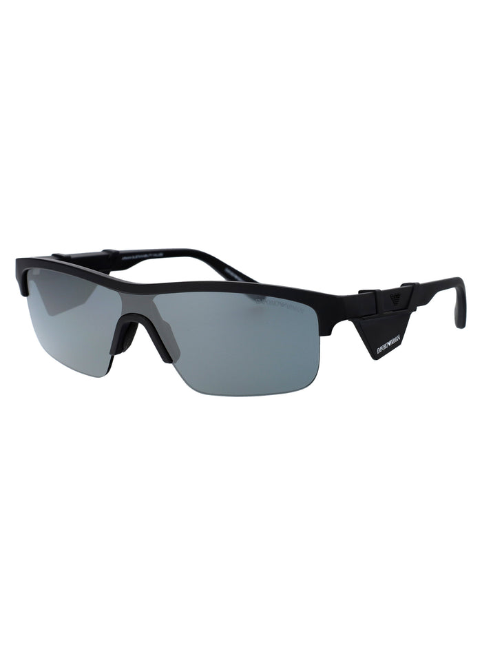 0ea4218 50016g Matte Black Injected Sunglasses