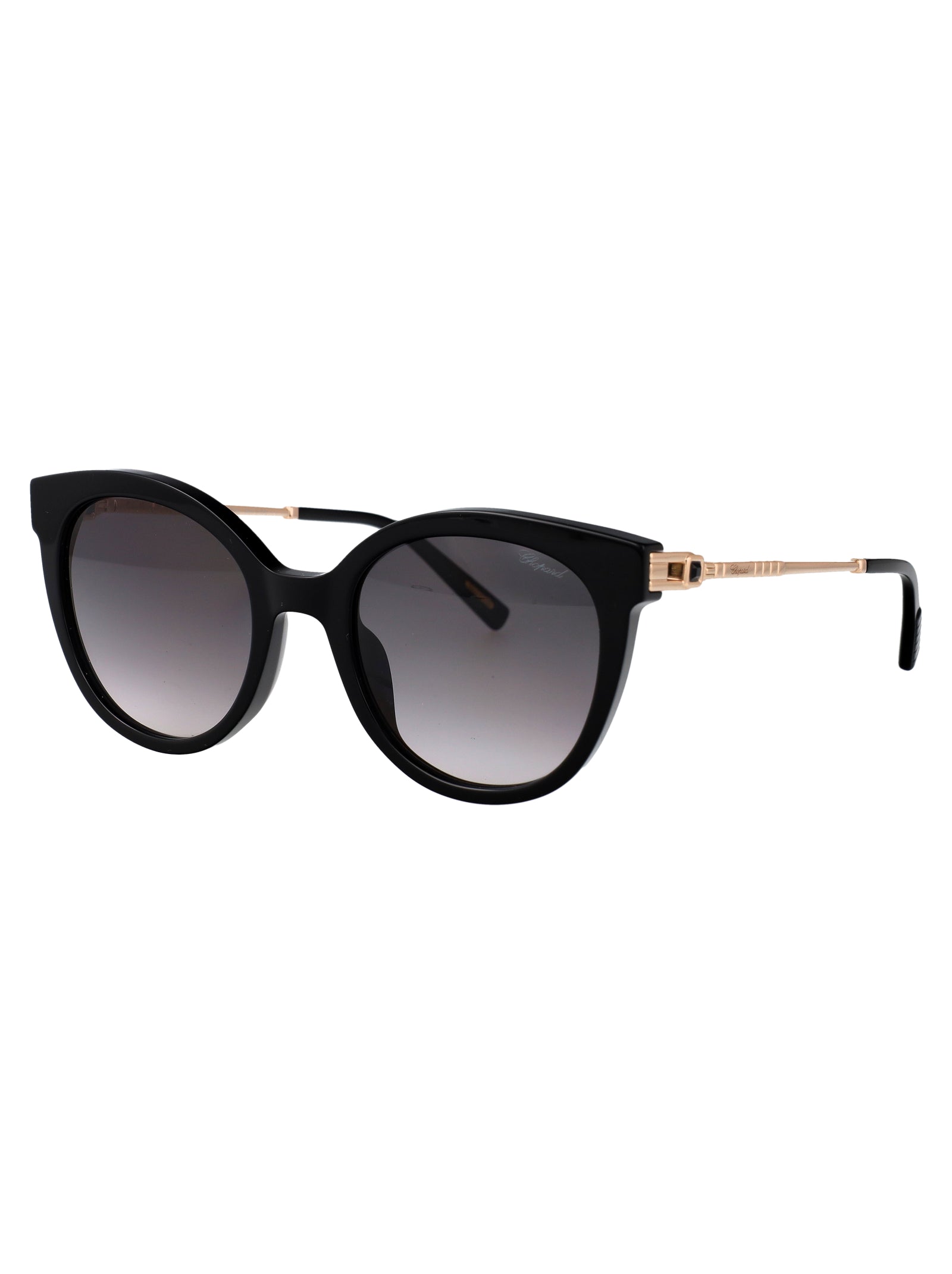 Sch405s 0700 Nero Lucido Titanium Sunglasses
