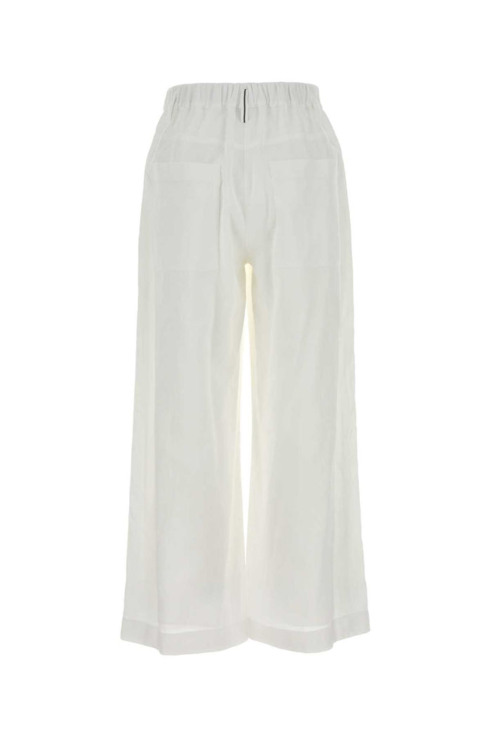 White Cotton Pant C001 Short