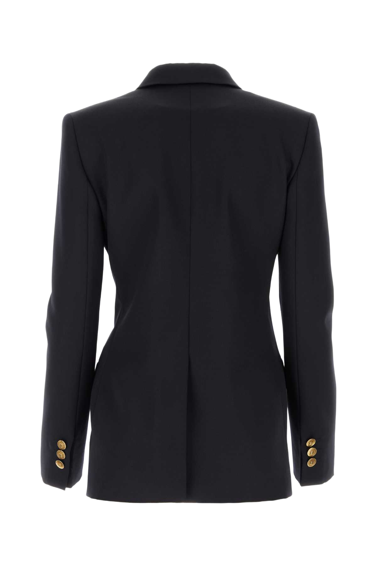 Midnight Blue Wool Blend Blazer Navy Giacche E Gilet