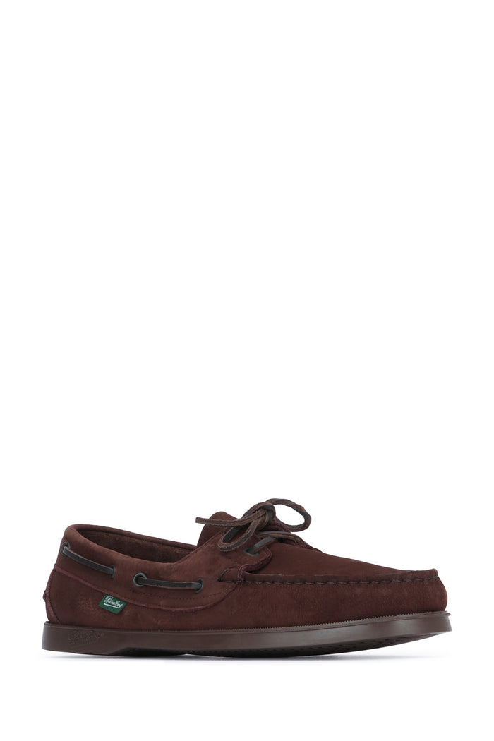 Barth Taurillonchocolatmarinemarron Bull Calf Leather / Rubber Mocassini