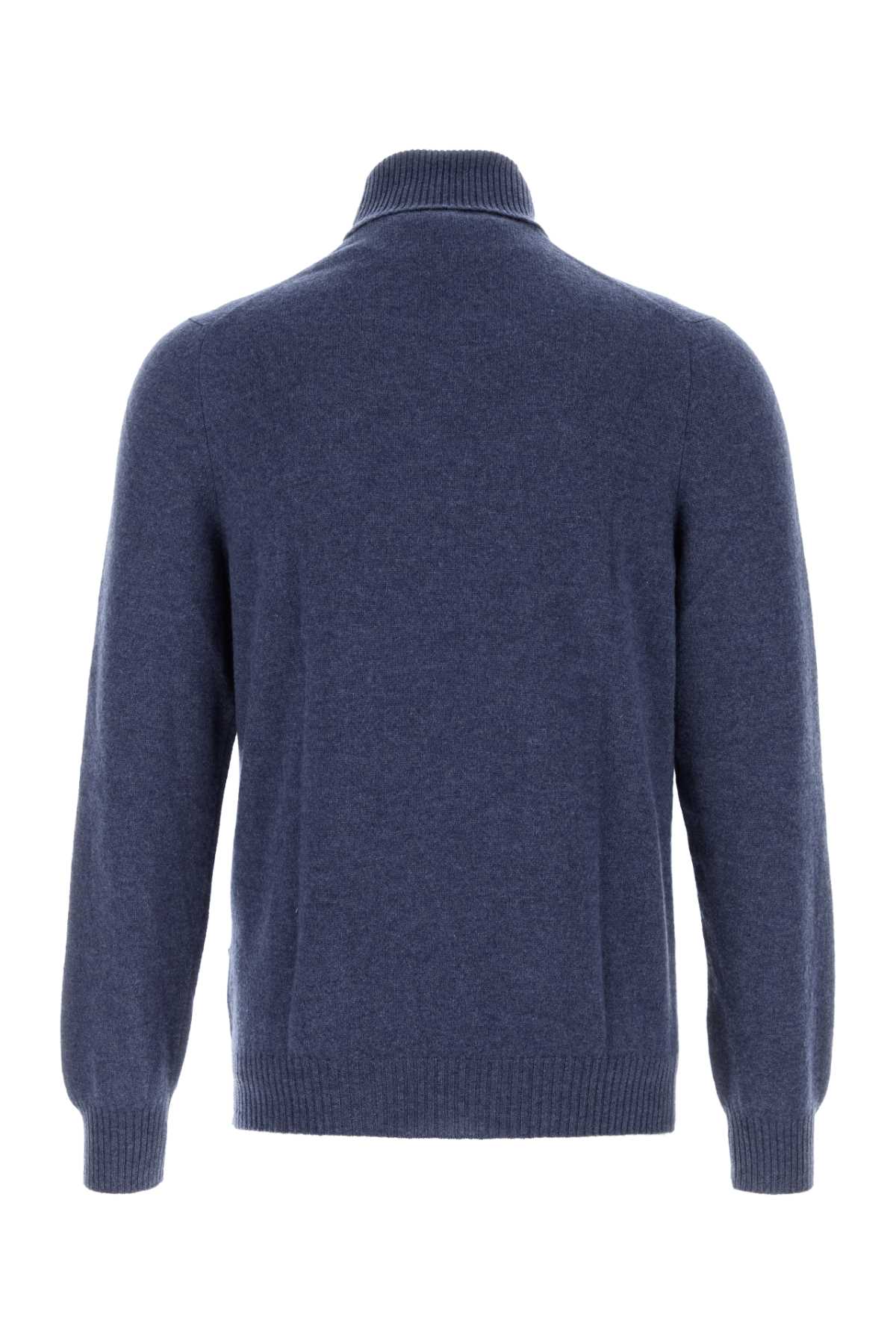Air Force Blue Cashmere Sweater Abisso Exterior: Maglieria