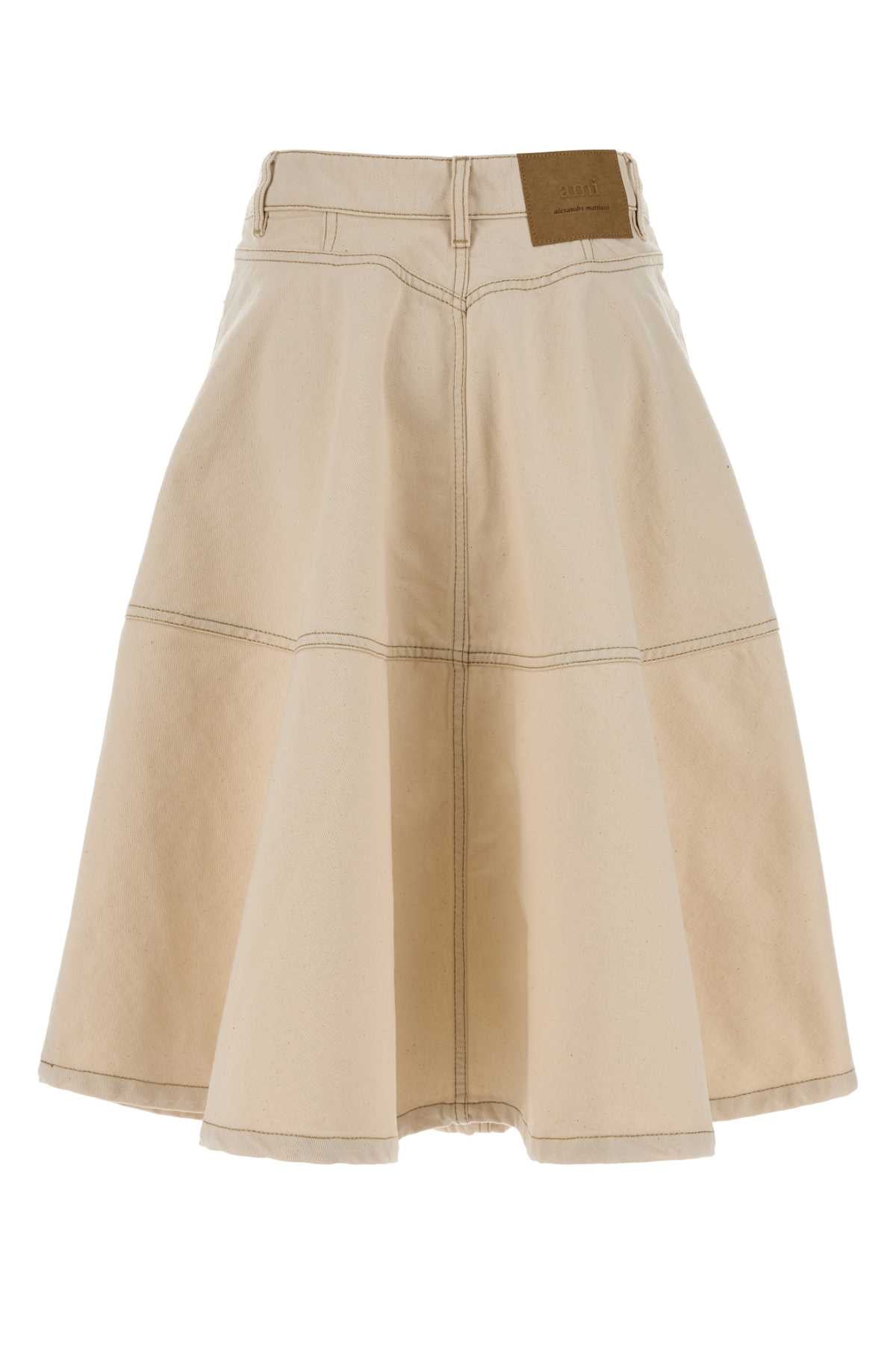 Ecru Exterior: Cotton Gonne