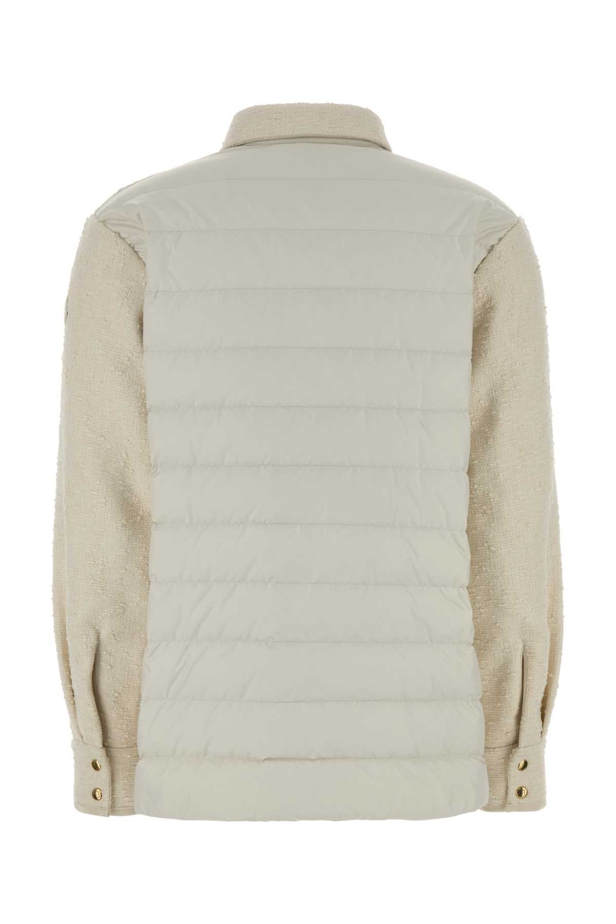 Ivory Bouclã© Down Jacket 050 Camicie