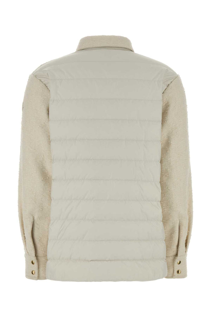 Ivory Bouclã© Down Jacket 050 Camicie