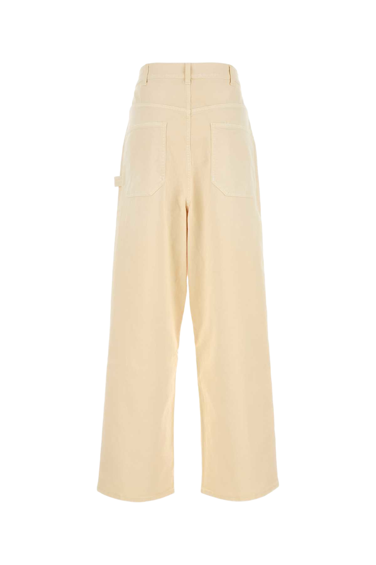 Cream Denim Rava Jeans Butter Exterior: Cotton