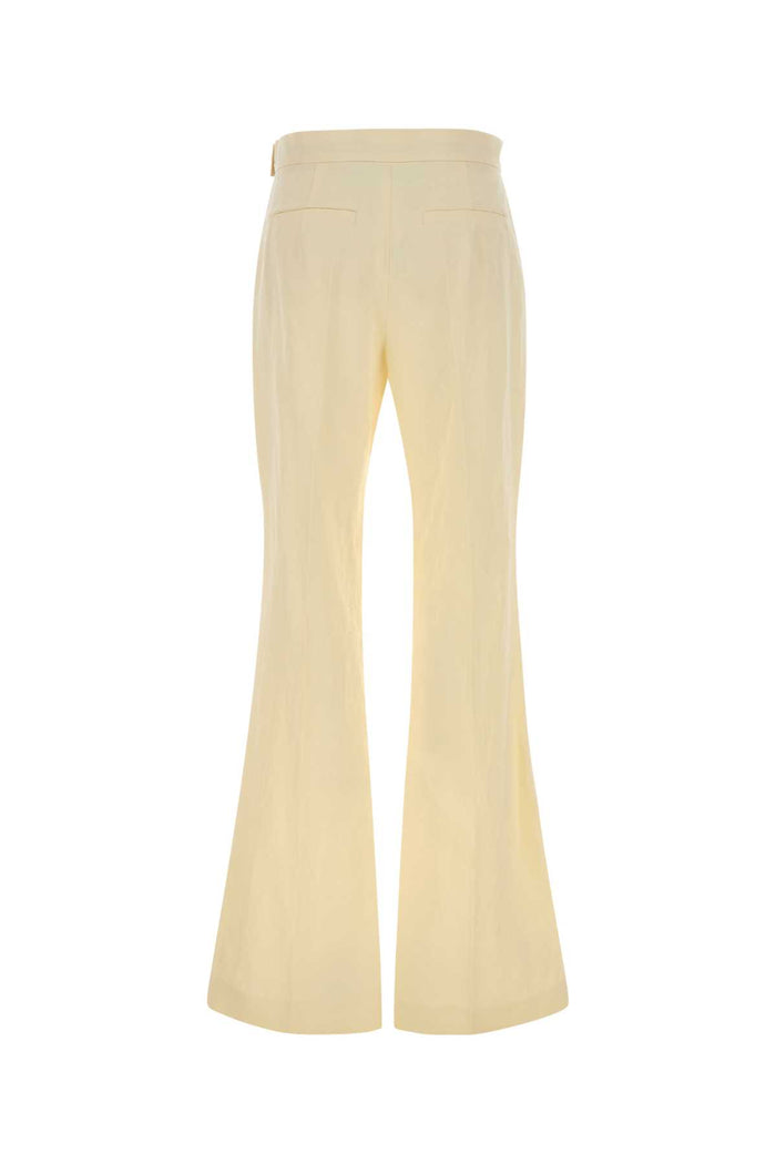 2612131093600 001 Giallo Chiaro Exterior: Viscose Paper Pantaloni