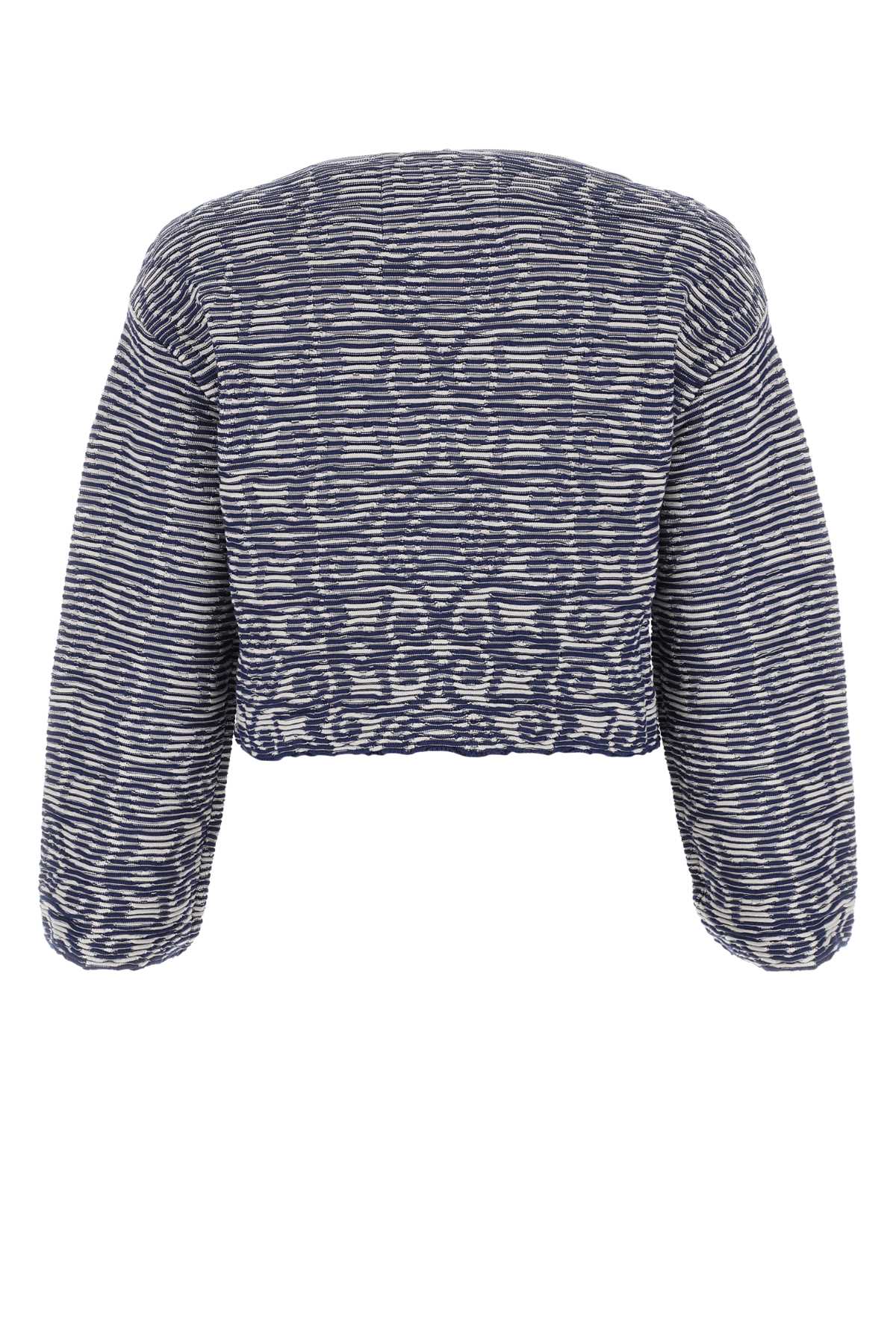 Multicolor Denim Top Fantasiablu Exterior: Cotton Maglie