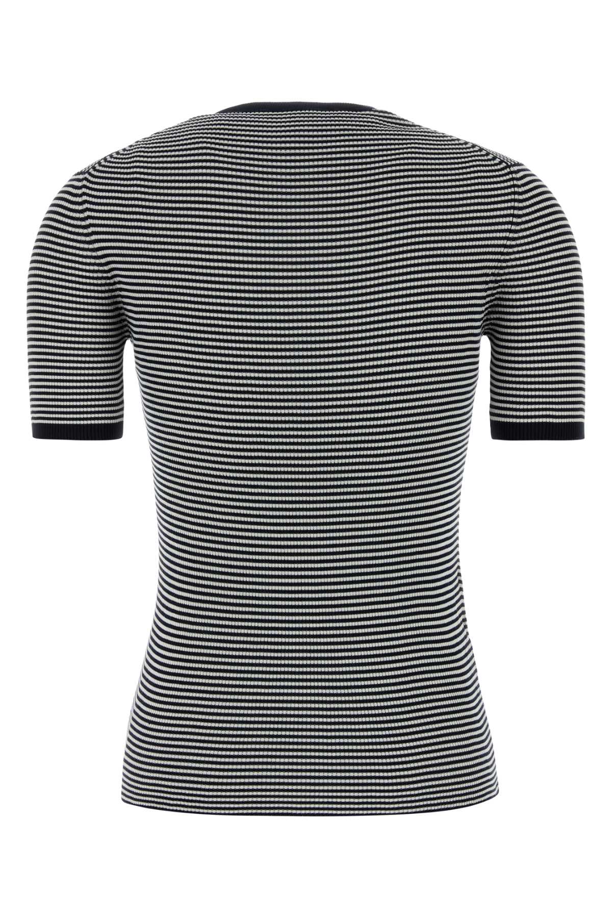 Blu+bianco Exterior: Recycled Silk T-shirt