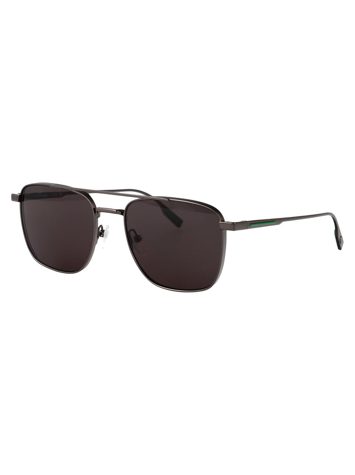 L261s 35 Shiny Gunmetal Metal Sunglasses