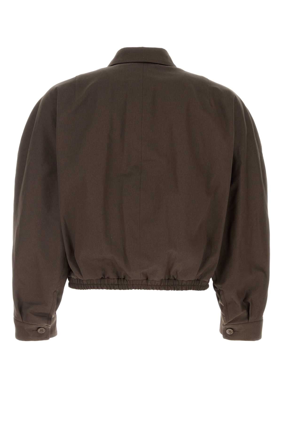Chocolate Cotton Work Jacket 76_brown Giubbini