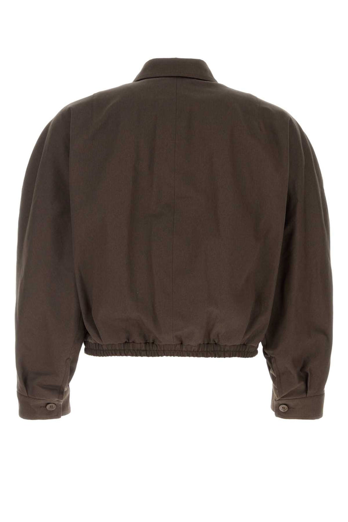 Chocolate Cotton Work Jacket 76_brown Giubbini