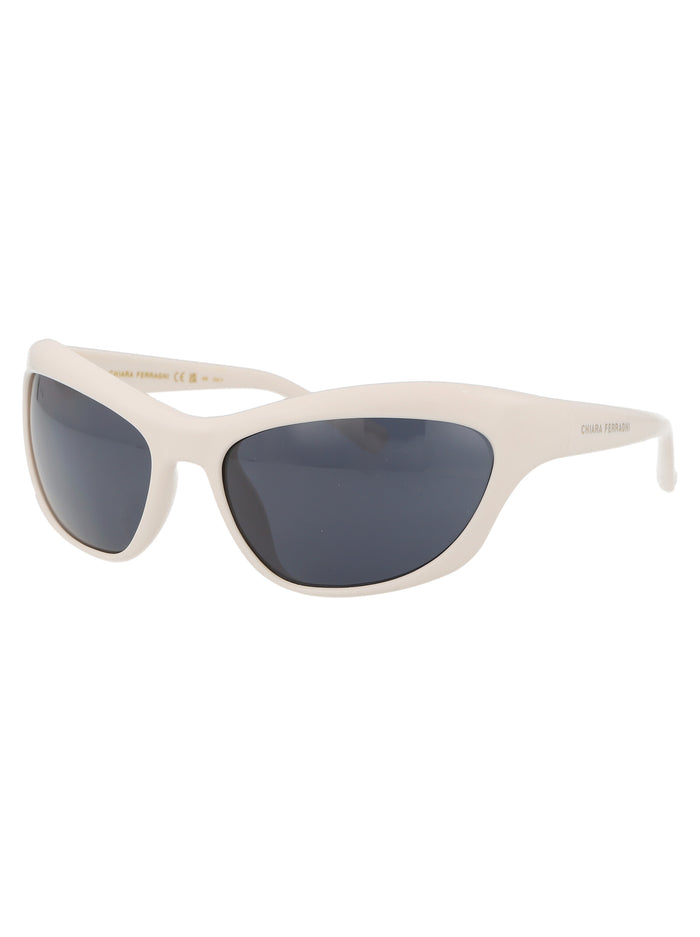 Cf 7030-S Vk6ir White Acetate Sunglasses