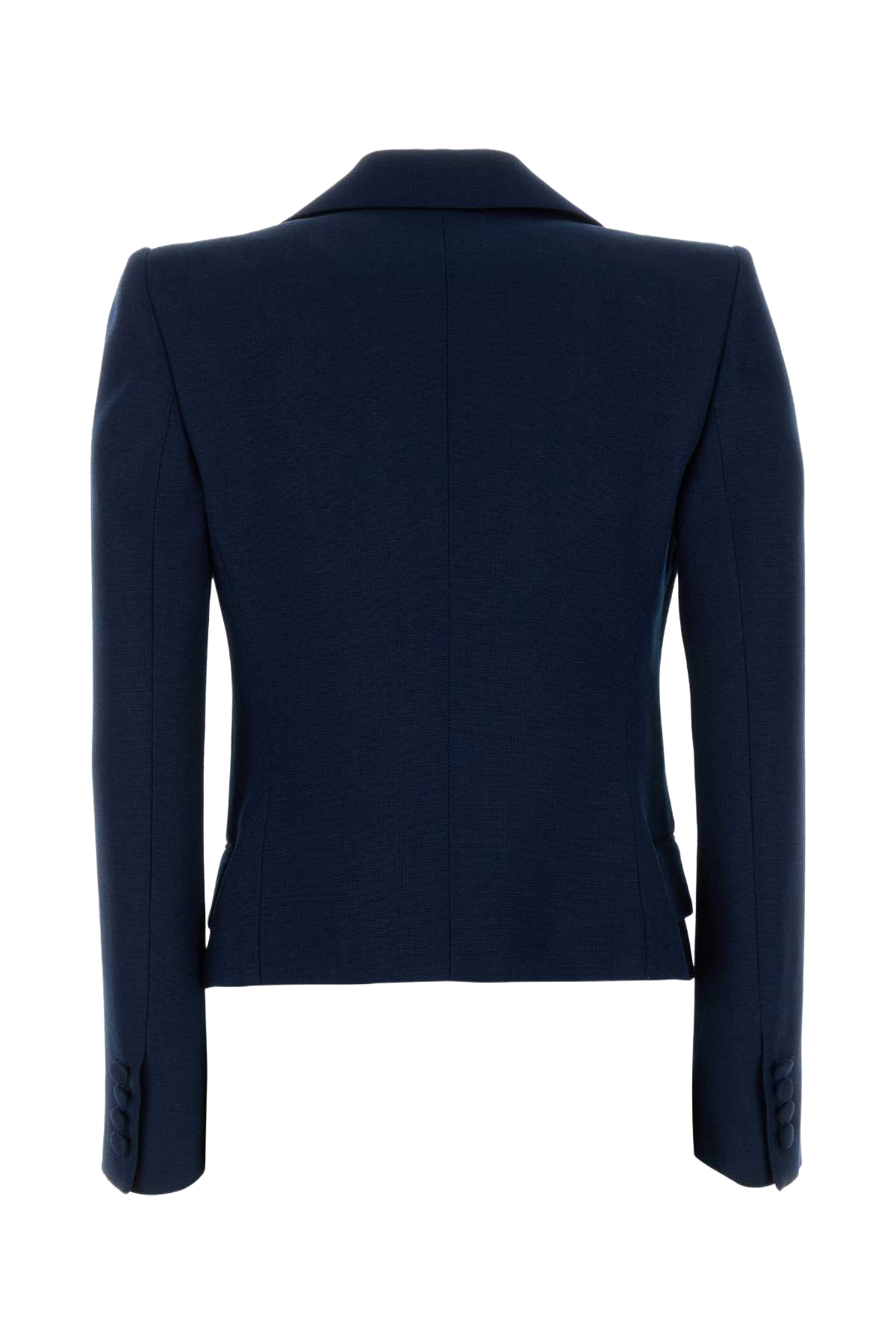 Navy Blue Viscose Blazer Provenceblue Giacche E Gilet
