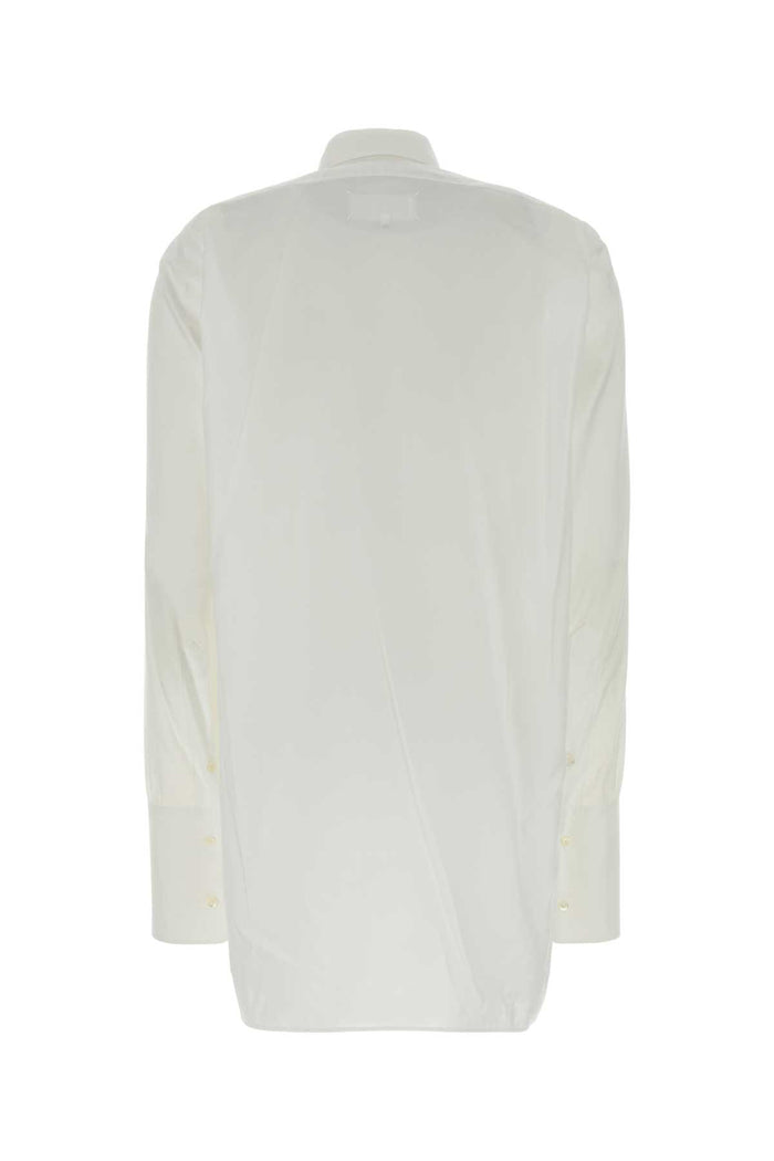 White Oxford Shirt Exterior: Cotton Camicie