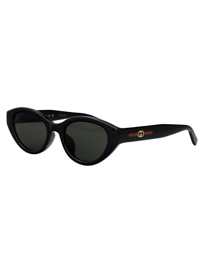 Gg2105sa Black-black-grey Injected Sunglasses