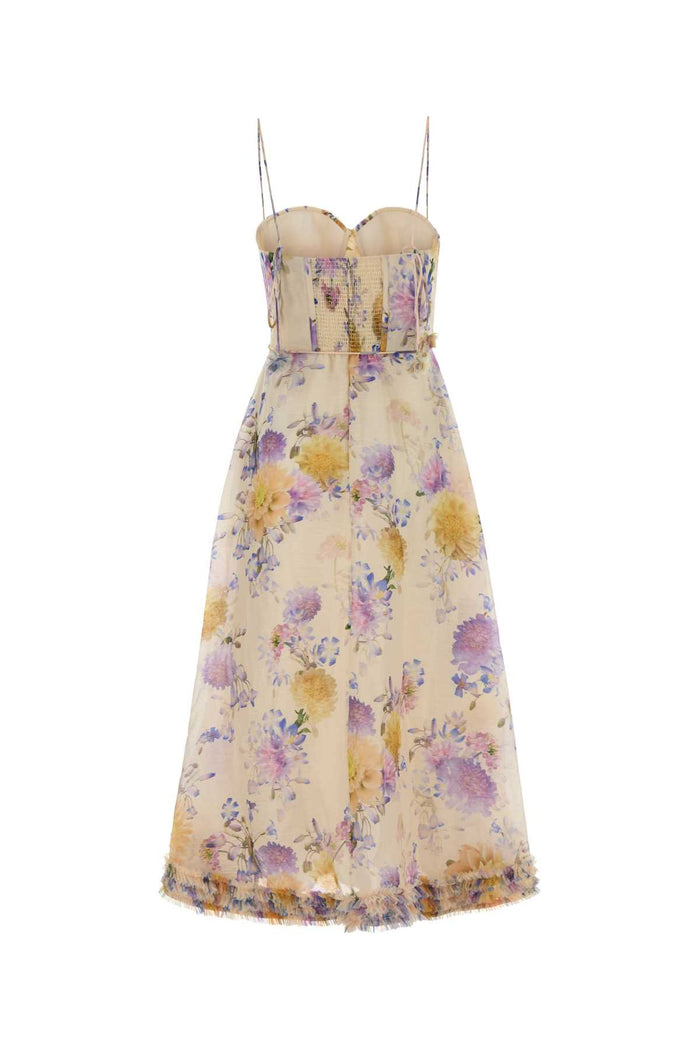 Creamdahlia Linen Silk Abiti