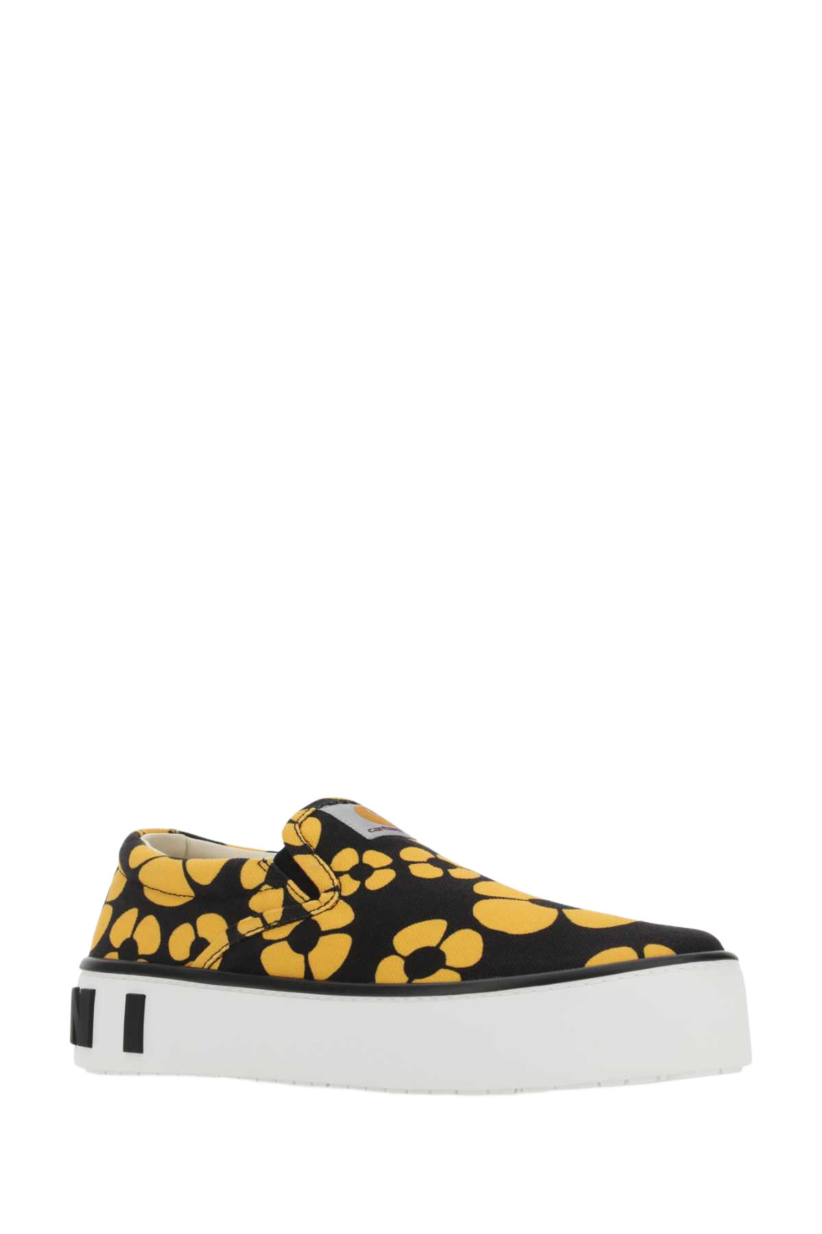 Printed Canvas Slip Ons Zo266 Sneaker