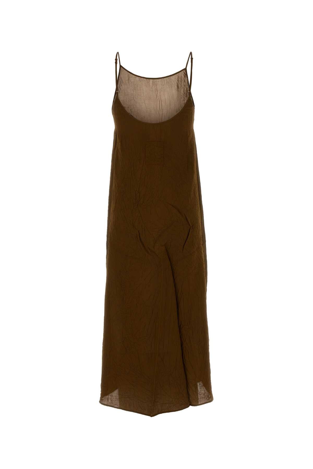 Mud Jersey Anaya Dress Mustard Exterior: Viscose Abiti