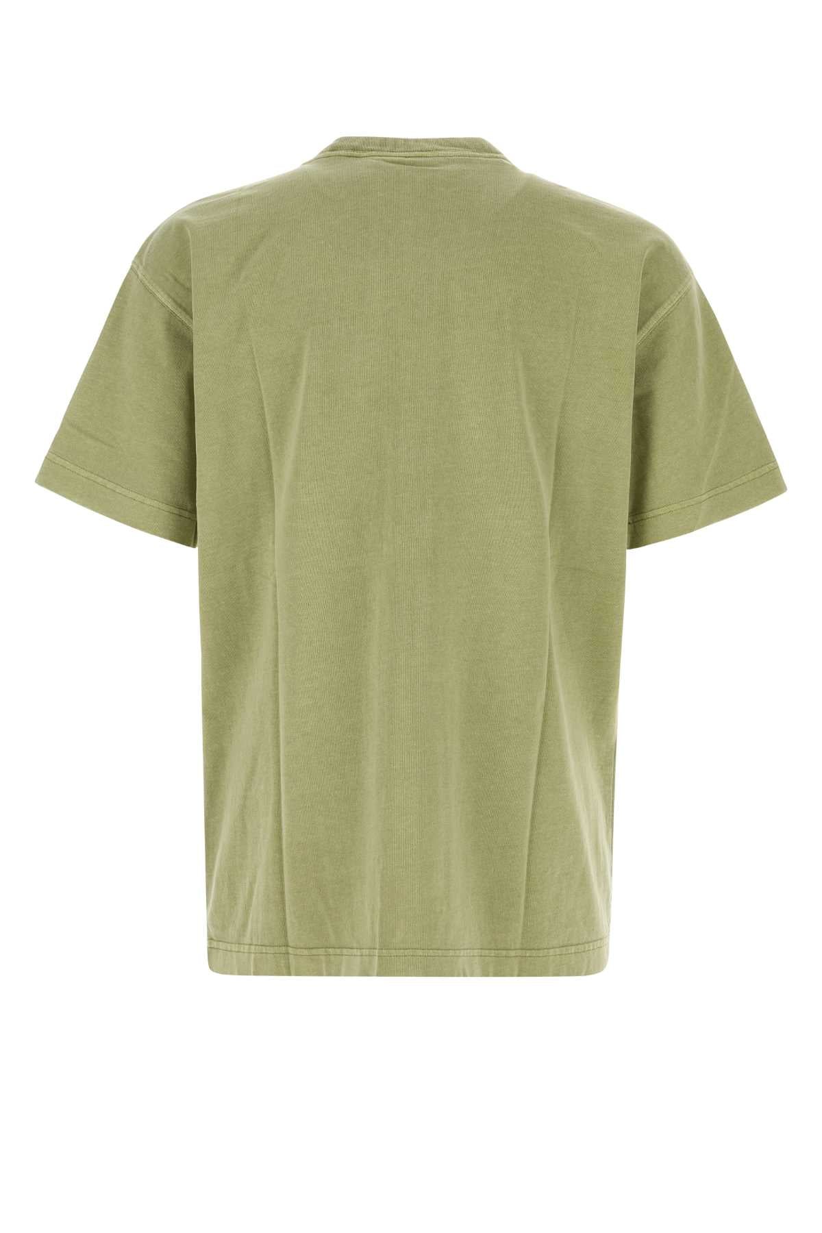 Gentlegreengarmentdyed Exterior: Cotton T-shirt