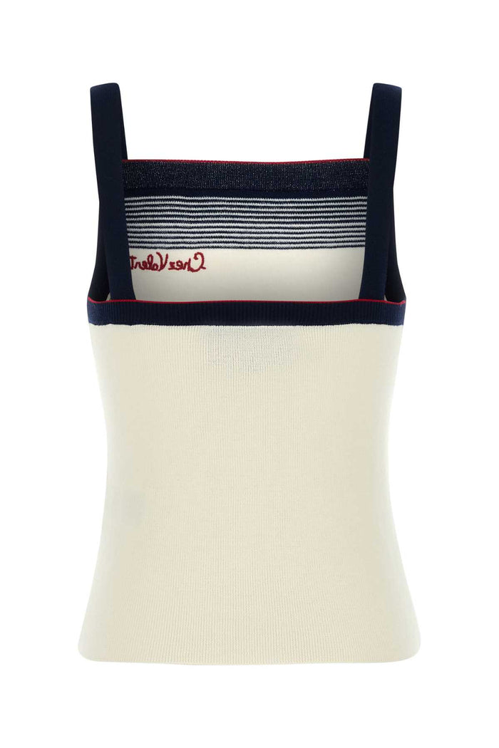 Ivory Wool Top Betullanavy Maglie