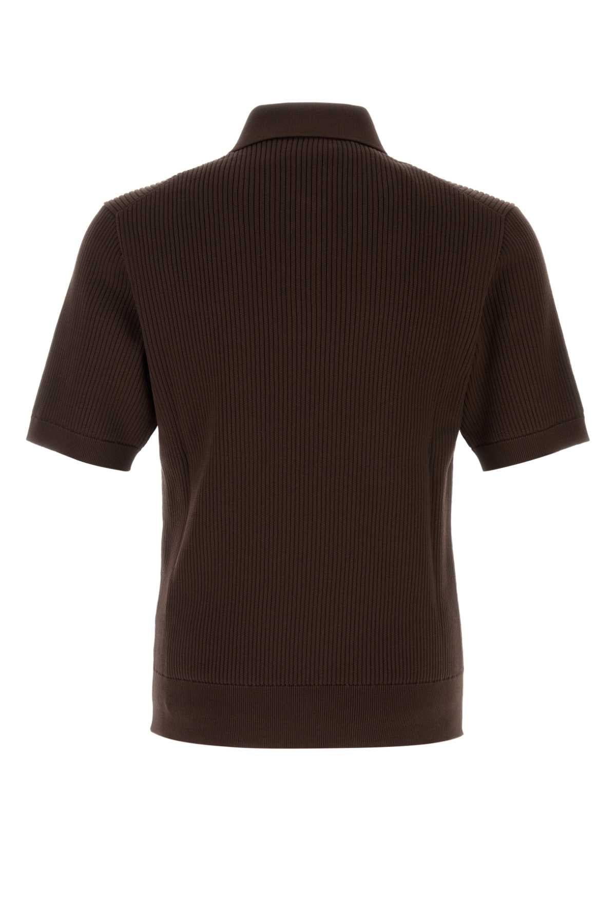 Marrone Exterior: Cotton Polo