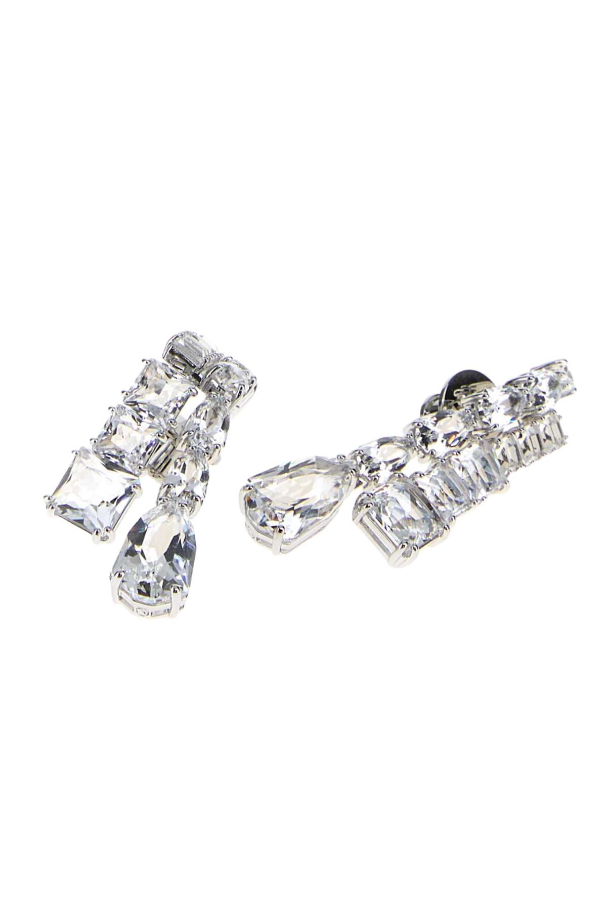 Embellished Metal Matrix Earrings 000 Orecchini