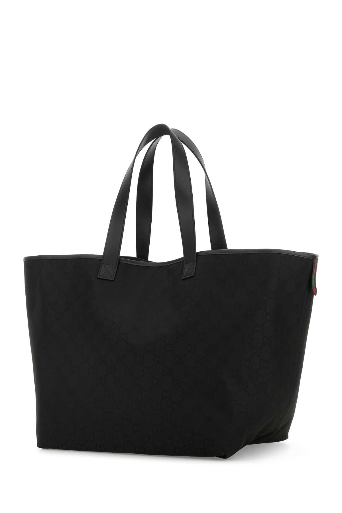Black Fabric Shopping Bag Blkblkblkvrvblk Borse A Mano